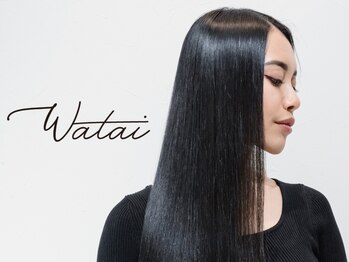 ワタイ(Watai)の写真/縮毛矯正をかけていないような、限りないナチュラルさ。ふんわり丸みのある自然なシルエットを叶える。