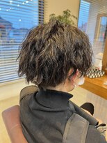 ラ メール ヘア デザイン(La mer HAIR DESIGN)&nbsp;センターパート×ツイストスパイラルパーマ