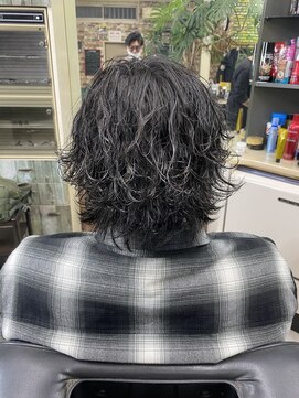 ノーブル 波巻き、リバースパーマ