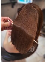 ニコ(Nico)&nbsp;ダメージレスカット+艶カラー+髪質改善