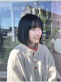【ボブ】【髪質改善】