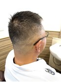 ベリーショート短髪さわやかフェード