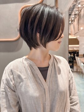 ロンド エスポワール 錦糸町(Lond espoir) 切りっぱなしボブ美髪ピンクブラウン【工藤昴】