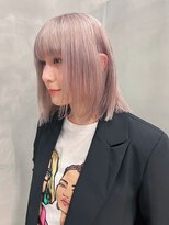 トゥコ(tuco) ボブ ミルクティーベージュ ブリーチ ブロンド