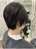 レディースショート黒髪ショートハンサムショート岡山南中央町
