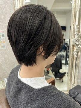 ハイバレーヘアーメゾン(HIGH VALLEY HAIRMAISON) レディースショート黒髪ショートハンサムショート岡山南中央町