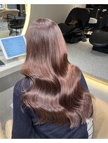 ロンドメリア 天神大名店(Lond Melia) 小顔に見せるヘア/ワンレン/ボブウルフ/ネビージュ/黒髪カタログ