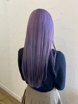 ヘアー ミュゼ 柱店(HAIR Musee) ラベンダーカラー/トリプルカラー/