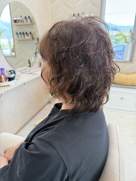 ミーナ(mina) パーマスタイル