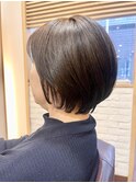 ショートボブ30代40代50代ショートカット【髪質改善/百合ヶ丘】