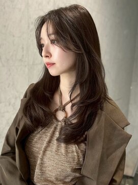 ユーフォリア 青山(Euphoria) 大人ブラウンカラー&レイヤーカット