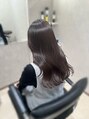 アール ヘアー デザイン(r hair design)&nbsp;透明感たっぷりアッシュブラウン
