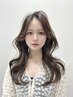 【TSUBASA指名人気No.2】　韓国ヘア/レイヤーカット + 透明感カラー￥16,280