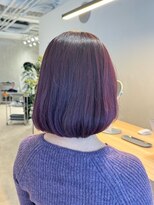 カエラ バイ アメリ(kaela by ameri)&nbsp;【kaela satomi】タッセルボブ×バイオレットカラー