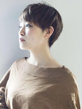 コンティロミー(CONTI ROMMY.) 20代30代40代50代☆大人ガーリーショートココアブラウン