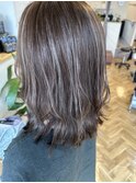 白髪ぼかしハイライト!!