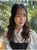 韓国レイヤー 髪質改善 お顔周りカット