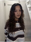 黒髪カタログ/クラゲヘアー/オリーブグレー/一宮/レイヤーカット