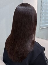 ミューシグ(mysig)&nbsp;艶々ロング×アッシュブラウン