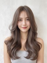 クラン(clan)&nbsp;イメチェンヘアスタイル 、ピンクベージュ、アンブレラカラー