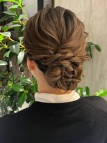 カインド 南青山(hair&make up KIND)&nbsp;ゆるふわシニヨン
