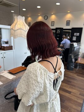 ヘアーワークス ボナ(HAIR WORKS bona.) ボブパーマ