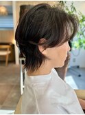 千葉美容院×本八幡×ハンサムウルフ×大人ショート