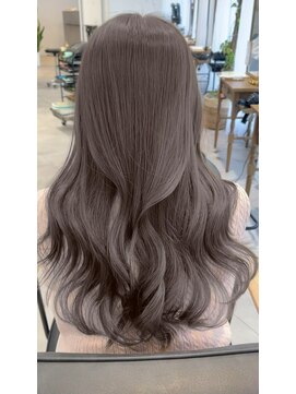 リアン 本厚木(LIAN) 透明感寒色カラー　ブリーチダブルカラーグレージュ