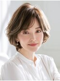 トップふんわり大人ショートボブ
