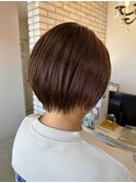 ココアベージュ12.12くびれショート