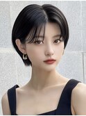 丸みショートくびれショートエギョモリショートボブエギョモリ☆