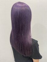 バイ ユア オウン フラワーズ コロン カバ 松本駅前(buy your own flowers : kava)&nbsp;20代30代透明感◎ブリーチカラー×ラベンダーアッシュ