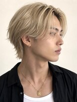 ベル 新宿(Belle)&nbsp;【垢抜け】韓国風センターパート×ミルクティーベージュ