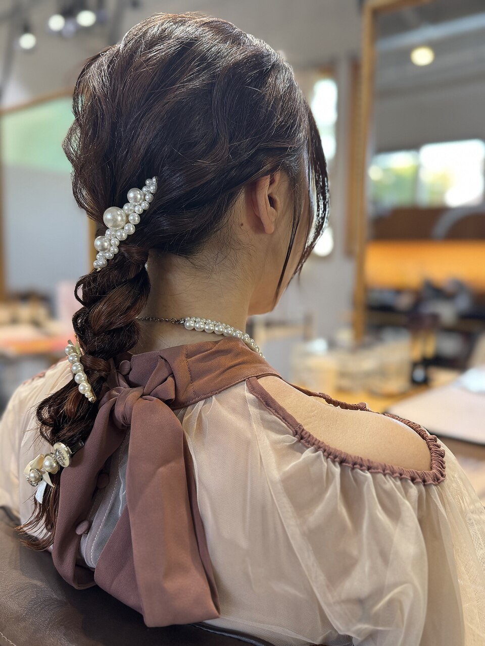☆ヘアセット/結婚式/お呼ばれ/洋装/和装：L294624331｜チェロ 中町