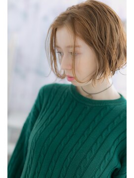 ヘアアンドビューティー ミック(Hair & Beauty miq) 外国人風カラー！一歩リードの無造作エアリーボブb