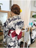 人気浴衣アップアレンジ【ヘアアレンジ  立川/八王子/立川南】