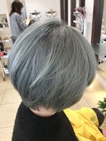 ヘアアーク(HAIR arc)&nbsp;シルバー#グレー#ハイトーンカラー#グレージュ#アイスシルバー