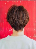 厚めバング★個性的★イルミナカラー