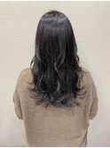 【CIEL】暗めアッシュグレー×セミロング
