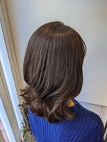 アン(Hair make un)&nbsp;アッシュベージュ系カラー