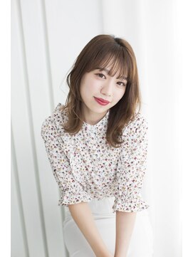 トティア 梅田(Totia) 【Totia梅田】こなれヘア×くびれミディ×ミントアッシュ