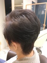 ヘアサロンアンドヘアメイクディー(hair salon hair make D)&nbsp;お悩み改善 ミセス人気 流れる ショートレイヤー×ふんわりボブ