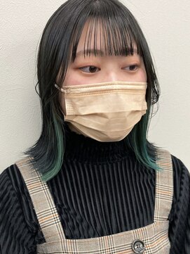 コード 四条河原町駅店(CHORD) 京都 河原町 美容室 インナーカラー 顔まわりレイヤー