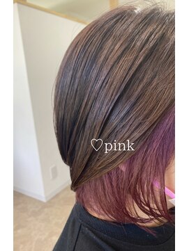 リムヘアー(Lim Hair) ピンク♪インナーカラー