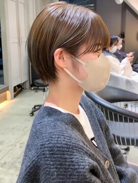 ロンド 表参道店(Lond) Lond表参道【伊杏】自然に丸くなる♪耳かけナチュラルマッシュ