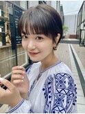 ショートボブパーマ20代30代40代イヤリングカラー大人可愛い