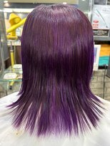 ヘアーブティック アート21ハーツ店&nbsp;ショッキングパープルカラー