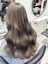 ヒビヲ(HIBIO) ハイライトダブルカラーケアブリーチインナーカラーグレージュ