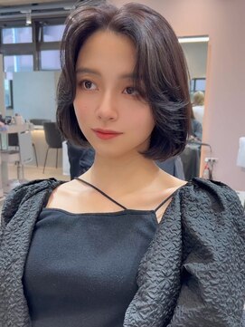 グロー 大宮(GLROW) 韓国ボブ ウルフカット レイヤーカット 大宮 石井遥