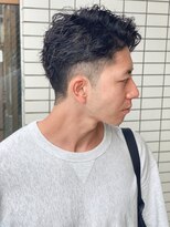 スウェル 船橋店(Swell)&nbsp;ハイライト/マッシュパーマ/ウルフ/波巻き/メンズ